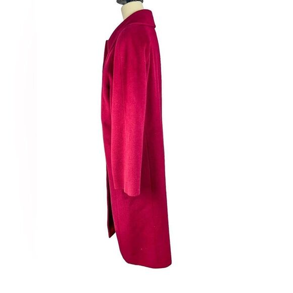Cinzia Rocca wool cashmere blend red coat size 14 runs small fits sz 12 - Picture 2 of 9